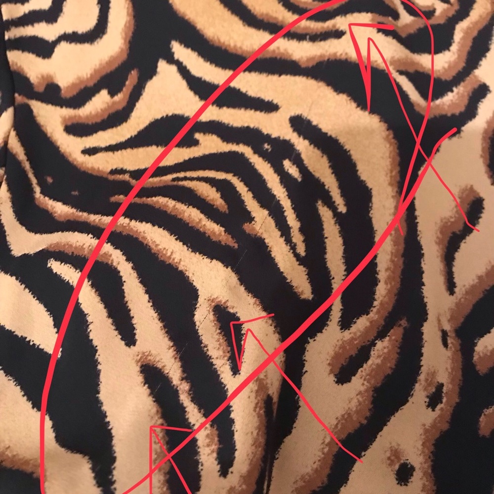 Zebra print skirt from Nordstrom Rack - Picture 6 of 8
